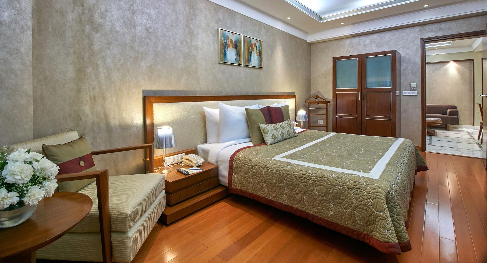 Hotel Jaypee Vasant Continental Neu-Delhi Exterior foto A room at the Taj Bengal