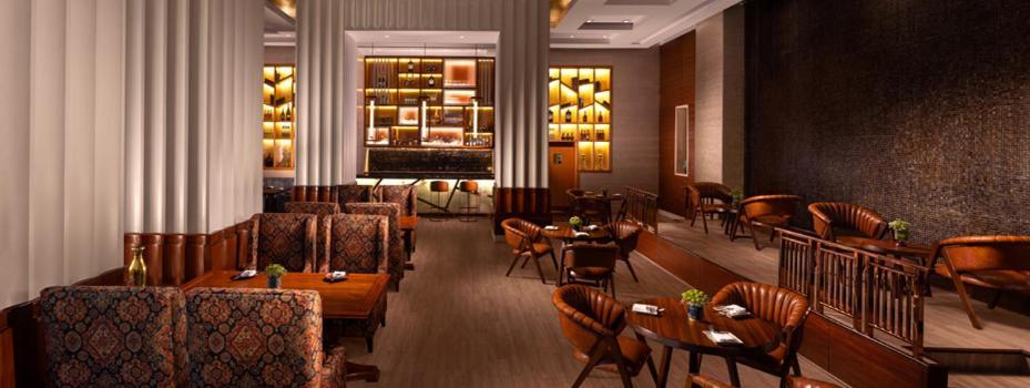 Hotel Jaypee Vasant Continental Neu-Delhi Exterior foto The Bar